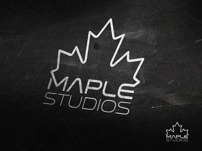 Maple Studios leafe logo logodesign maple