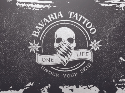 Bavaria Tattoo bavaria logo logodesign skin tattoo studio