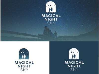 Logodesign Magical Night Sky branding graphicdesign logo logodesign