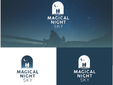 Logodesign Magical Night Sky