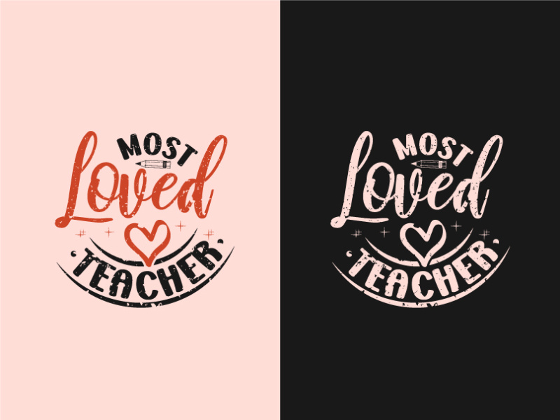 Teacher day, T Shirt design by Abdul Majid on Dribbble