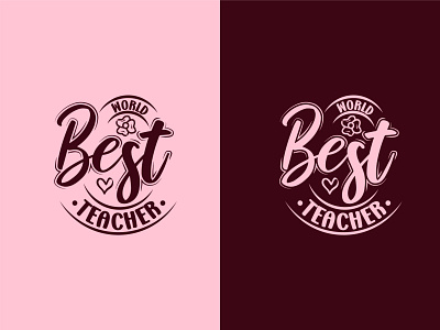 World Best Teacher, SVG T Shirt Design