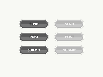 Glossy, rounded buttons - Freebies!