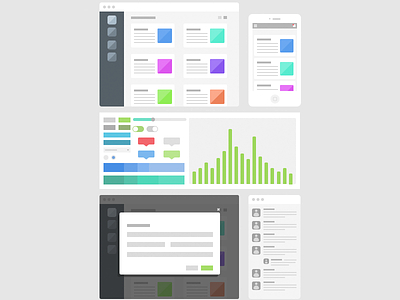 Sketch wireframe template V1 clean design flat free freebie layout sketch template ui ux wireframes