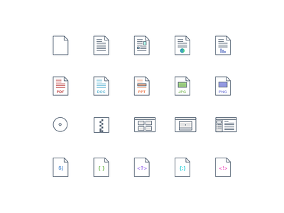 Simple Icon Set