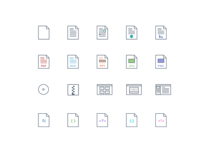 Simple Icon Set