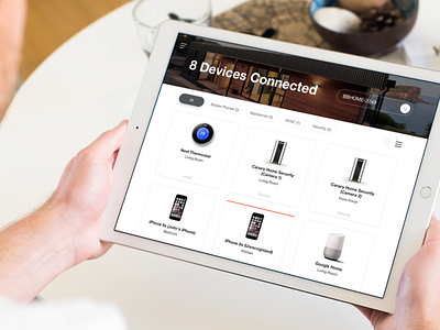 IoT Connected Devices - iPad App