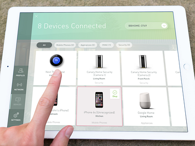 IoT Devices View