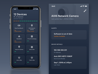 Network Device Update - Mobile