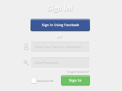 Login UI Freebie buttons clean fields free freebie login minimal psd sign in