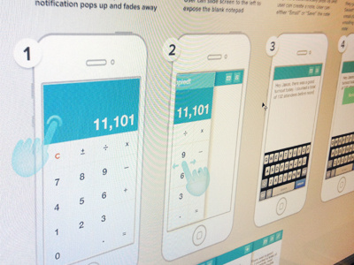 User flow iphone app