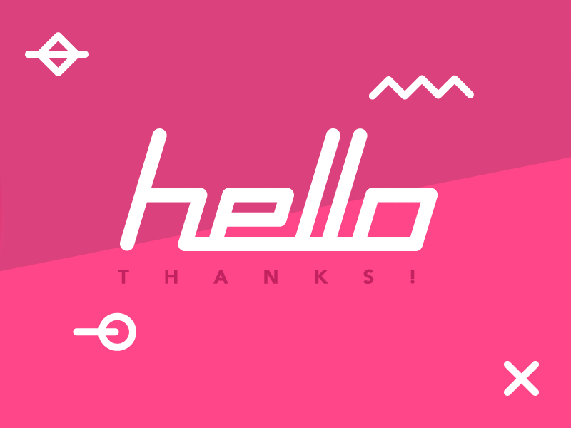 Hello! animation debut gif illustration