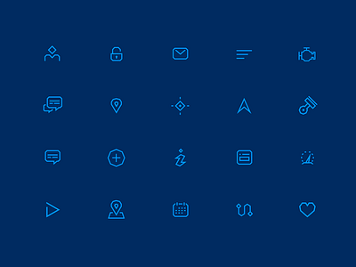 PHS icon pack app app icons geometric icon icon pack ui vector