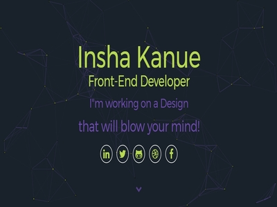 Insha Kanue - Portfolio Website blog comingsoon frontend github githubpages interactive jekyll landingpage minimalism portfolio ui website