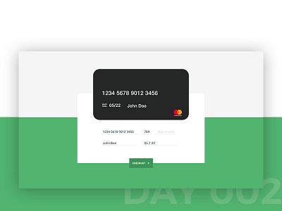 #002 - Checkout page dailyui