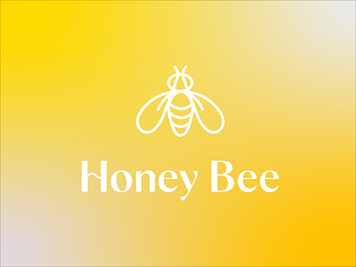 Logo / Honey Bee / Cafe where tasty honey