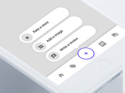 029 Add Button Expension app screen design dribbble illstration ios mobile ui ux