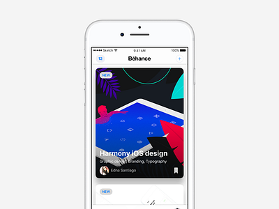 Behance iOS design!