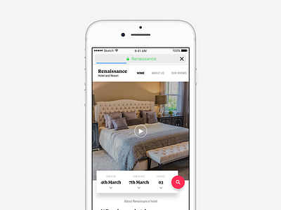 Hotel & Resort Webapp