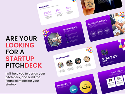 Strat up Pitch deck app branding design graphic design illustration logo pitchdeck powerpoint ppt ty typography ui ux vector