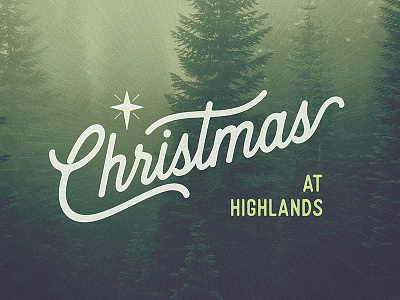 Christmas at Highlands WIP christmas church highlands holiday star trees