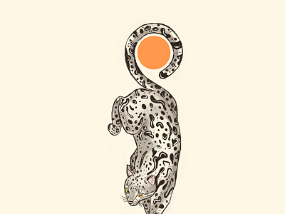 Ocelot Tattoo Sketch branding cat design digital illustration graphic design illustration tattoo sketch vector