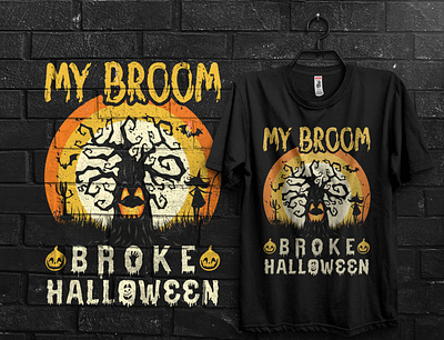 Halloween T-shirt Design halloween party