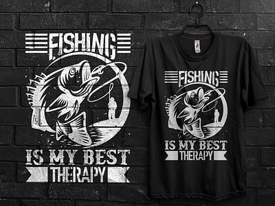 Fishing T-shirt Design