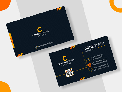 Unique Modern Business Card design template business card design card design graphic design modern unique