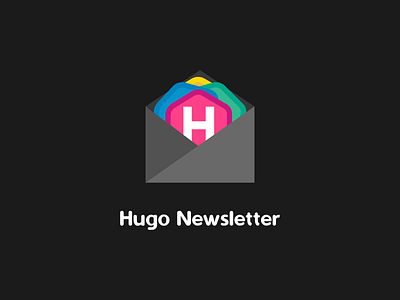 Hugo Newsletter go golang hugo jamstack logo newsletter ssg