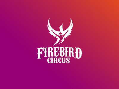 Firebird circus brand identity branding fire firebird illustration logo logomark logos logotype logowork mark vector
