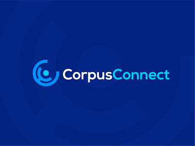 CorpusConnect Logo brand brand identity branding design graphic design illustration logo logomark logos logotype