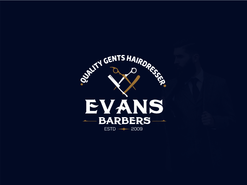 Evans Barbers Logo