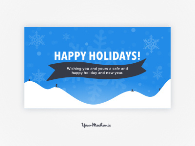 Holiday E-mail Header yourmechanic