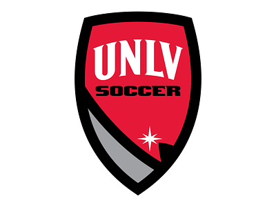 UNLV Soccer Rebrand Concept las vegas logo soccer unlv