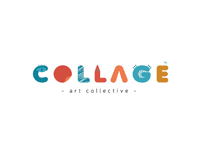 COLLAGE Logo arab art collective collage designers logo union yemen