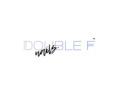 Double F nails salon logo