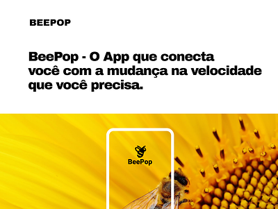 BeePop - Visual Identity app branding design graphic design illustration logo ui visual identity