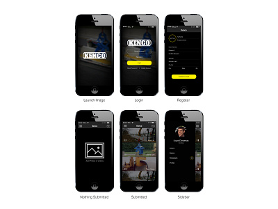 Kenco iOS App app ios ios7 mobile ui