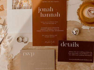 wedding stationery suite