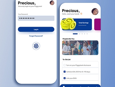 Piggyvest Redesign design ui