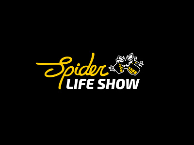 Spider Life Show - Anderson "Spider" Silva anderson silva black brand branding brasil brazil design fight fighter lettering logo mma spider type typography ufc yellow