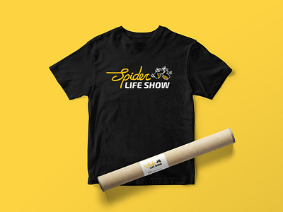 Spider Life Show - Anderson "Spider" Silva anderson silva black brand branding brasil brazil design fight fighter lettering logo look and feel mma poster spider tshirt type typography ufc yellow