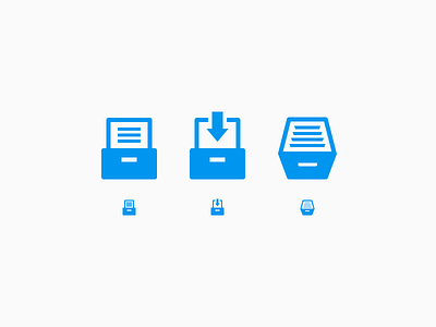Archive Icons Options archive icon