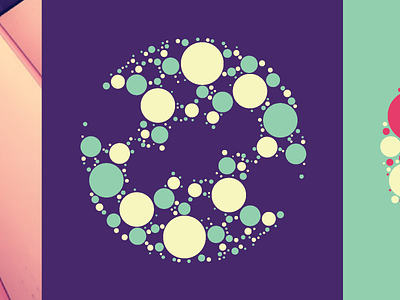 Abandoned Glyph Concept branding circles color palette fibonacci glyph logo