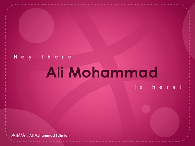 Hey there Ali Mohammad is here!