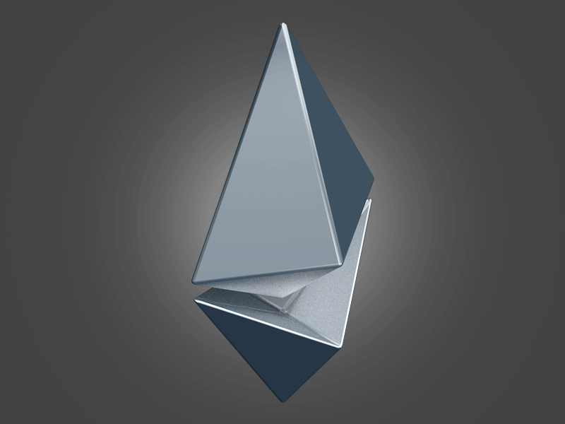 Ethereum 3d animation crypto ether ethereum motion