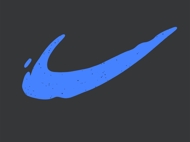Nikes on my Feet animation celanimation gif illustration lettering loop nike procreate type typography
