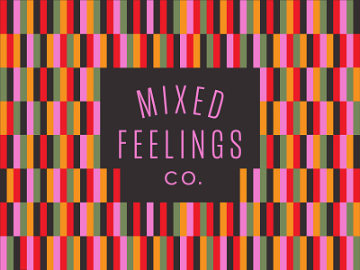 Mixed Feelings Co. branding design logo logotype mongoose typography