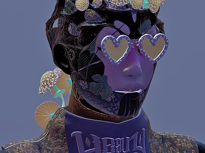 The Unnamed Woman II 3d c4d character design pixelberg render wip zbrush